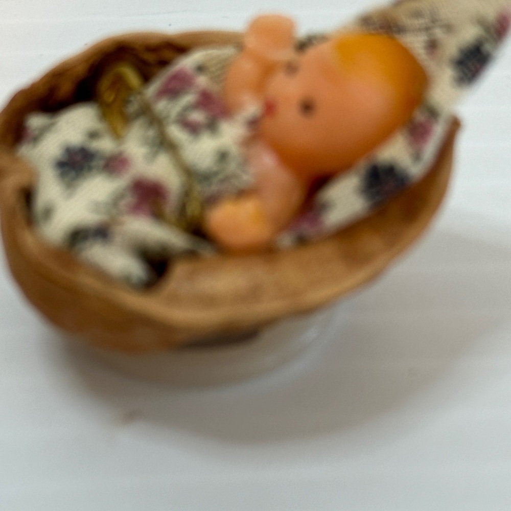 Baby in walnut shell tiny - Picture 4 of 6